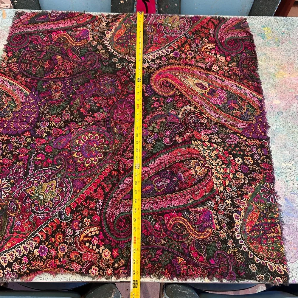 Psychedelic Paisley Scarf